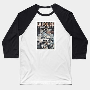 Affiche Livre : La Police Parisienne Baseball T-Shirt